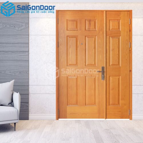 Cửa Gỗ HDF Veneer 9A Sồi-HDFV-SGD